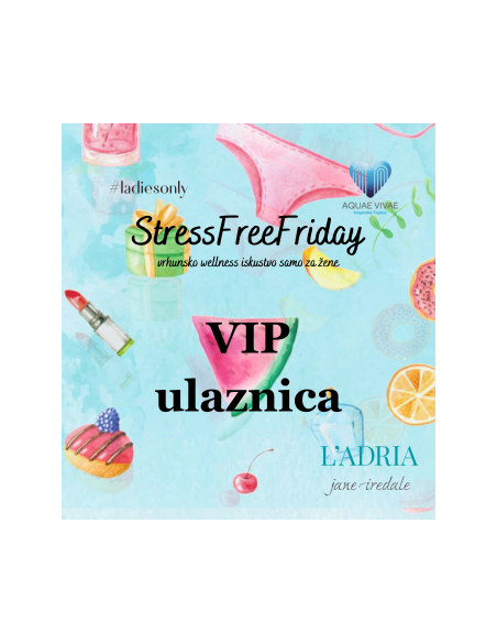 StressFreeFriday VIP ulaznica 24.04.2026.